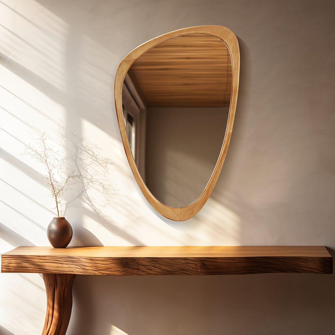 Elegant Asymmetrical Wall Mirror