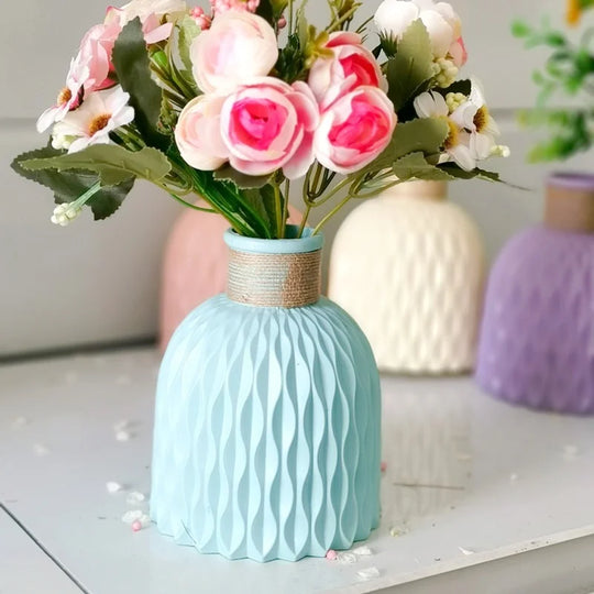 Nordic Modern Plastic Vases