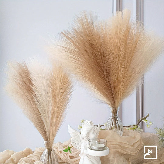 6PCS Artificial Pampas Grass - Elegant Decor for Modern & Cozy Spaces