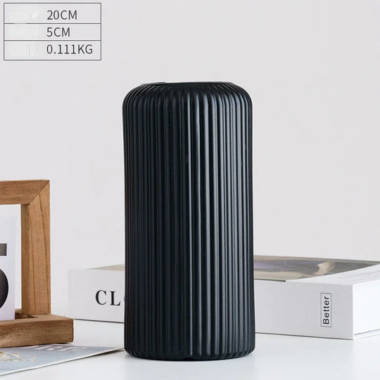 Nordic Modern Plastic Vases