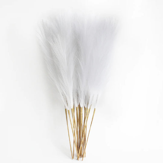 6PCS Artificial Pampas Grass - Elegant Decor for Modern & Cozy Spaces