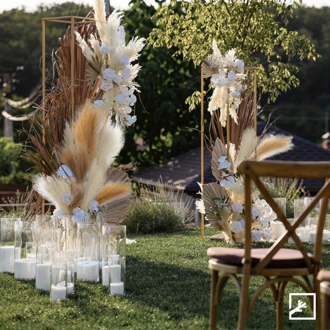 6PCS Artificial Pampas Grass - Elegant Decor for Modern & Cozy Spaces