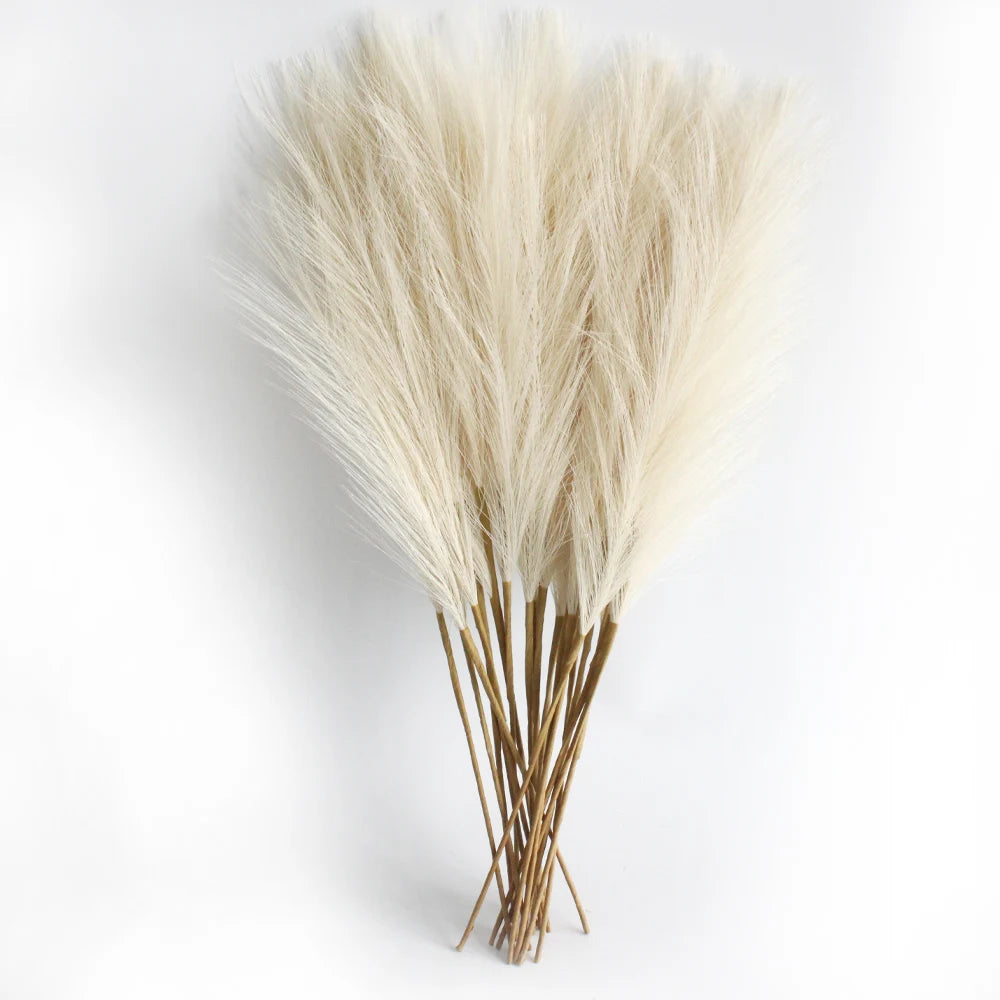 6PCS Artificial Pampas Grass - Elegant Decor for Modern & Cozy Spaces