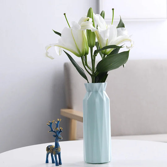 Nordic Modern Plastic Vases