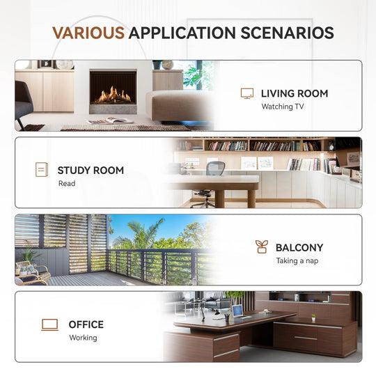 Mid-Century Modern PU Leather Lounge Chair with Ottoman – Ergonomic 360° Swivel Design