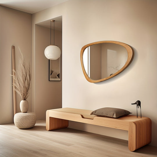 Elegant Asymmetrical Wall Mirror